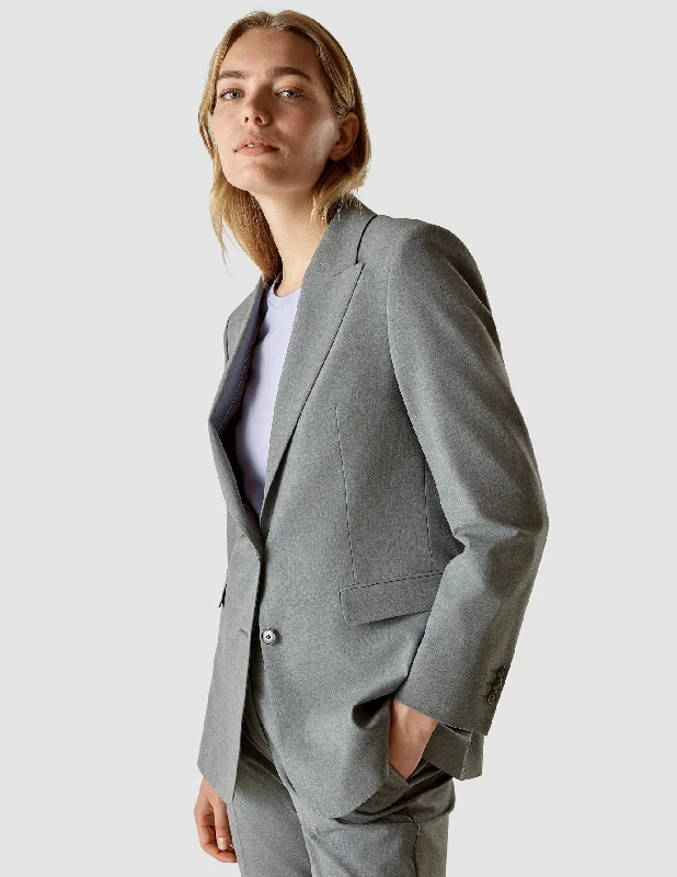 Essential Blazer Cloud Grey